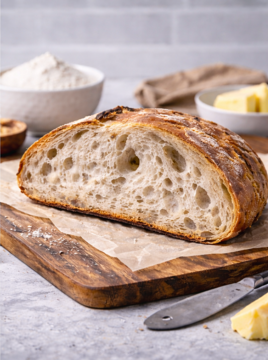 Plain Sourdough Bread
