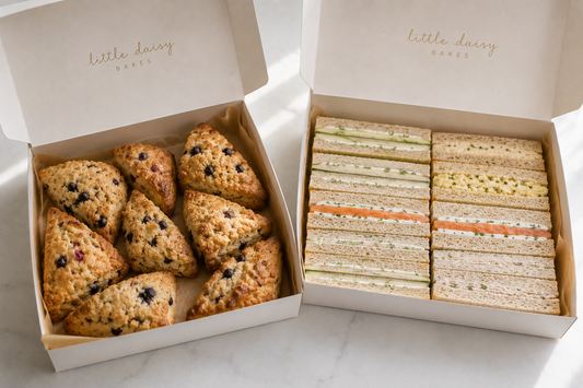 Finger Sandwiches & Scones Box