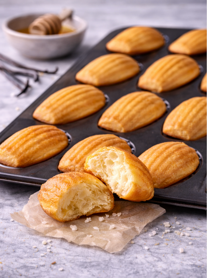 Honey Vanilla Madeleines