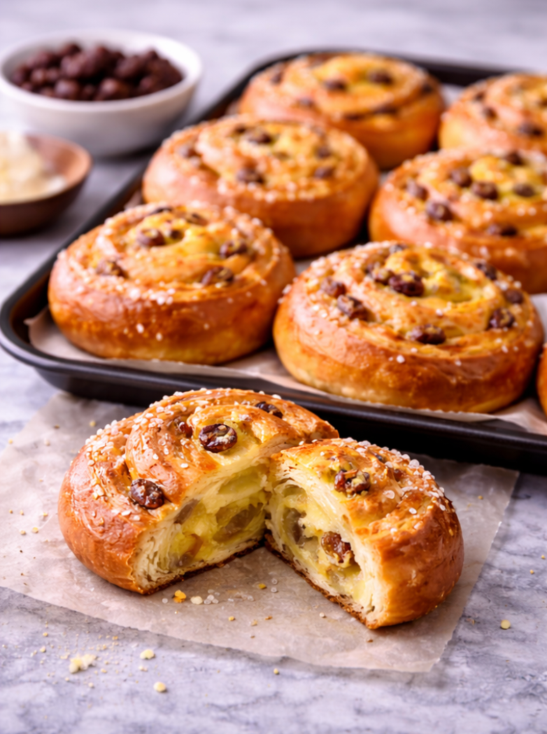 Pain Au Raisin Buns