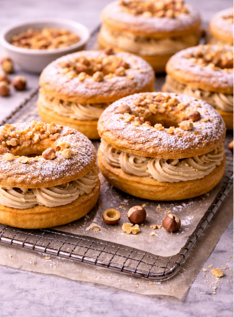 Hazelnut Paris-Brest