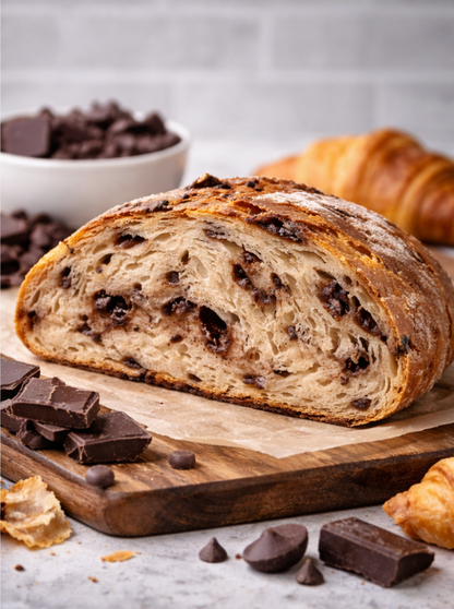 Butter Croissant & Chocolate Sourdough Bread