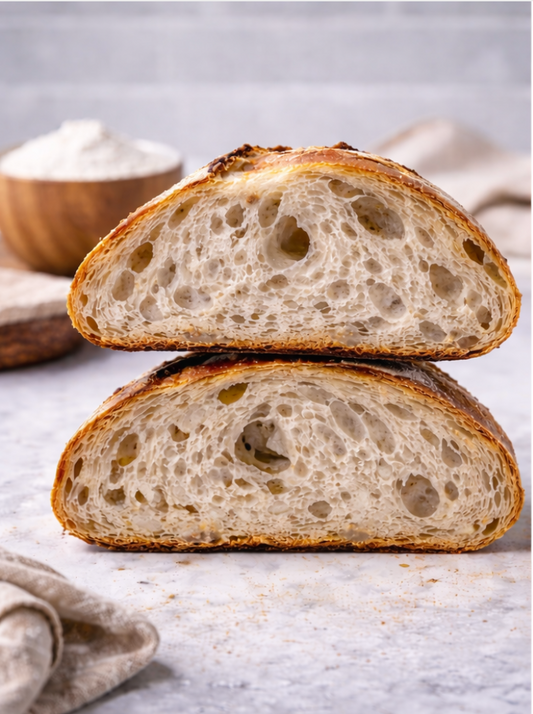 Plain Sourdough Bread - Little Daisy Bakes