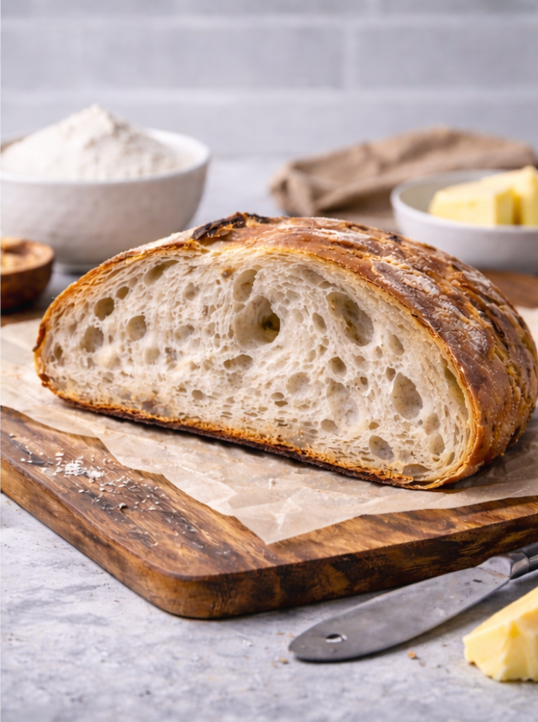 Plain Sourdough Bread