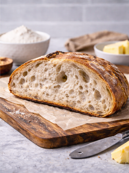 Plain Sourdough Bread