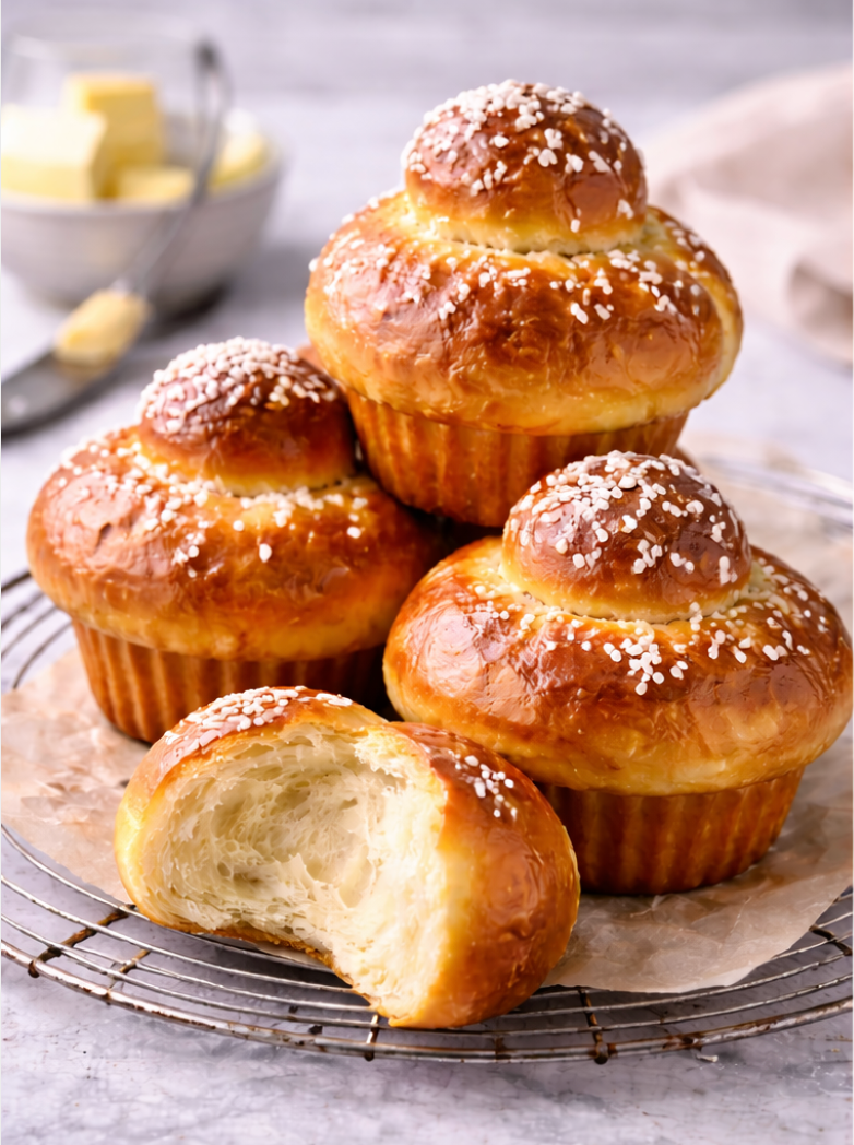 Brioche à Tête - Little Daisy Bakes